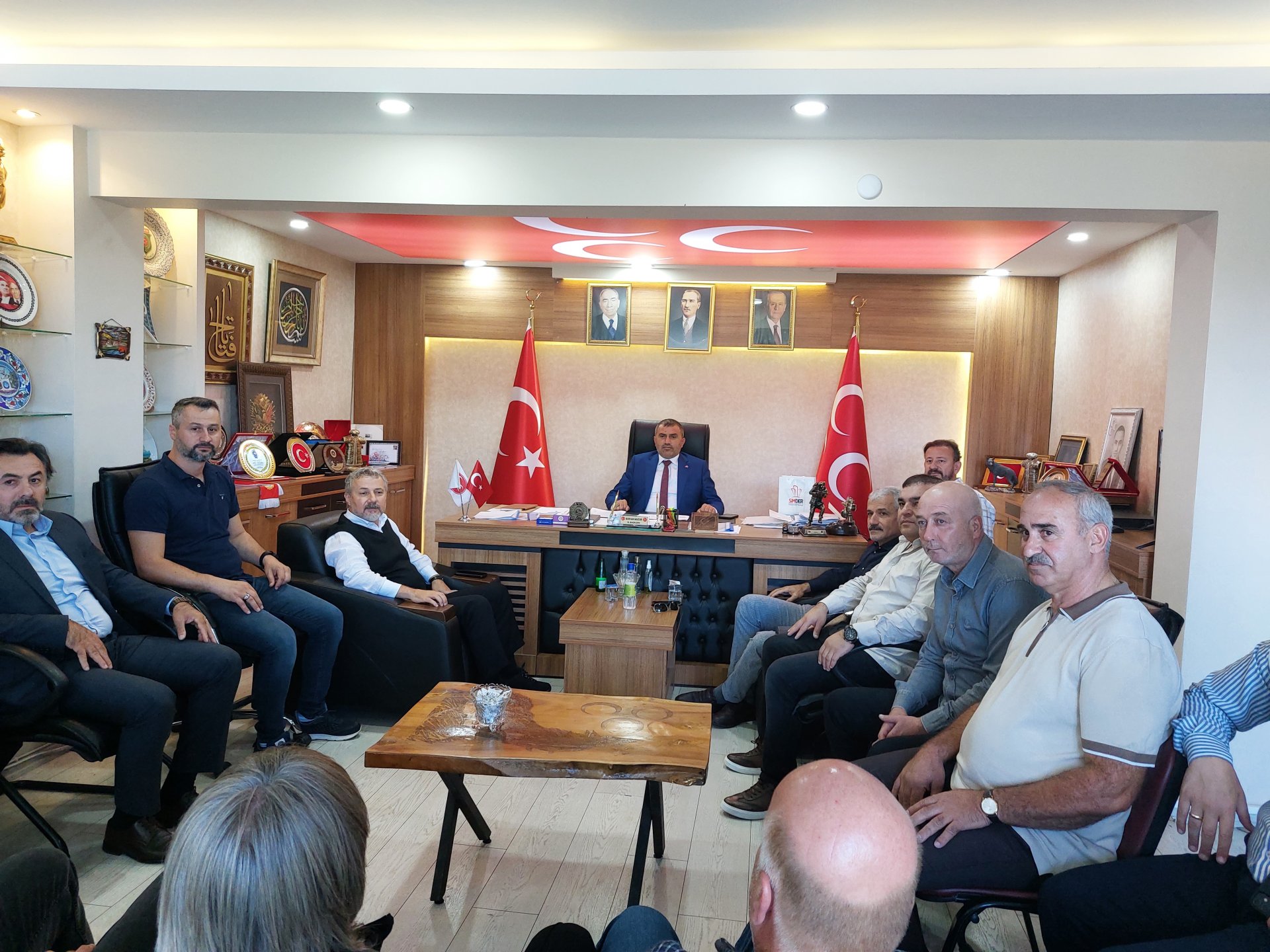 MHP Samsun İl Başkanı Burhan MUCUR Ziyareti