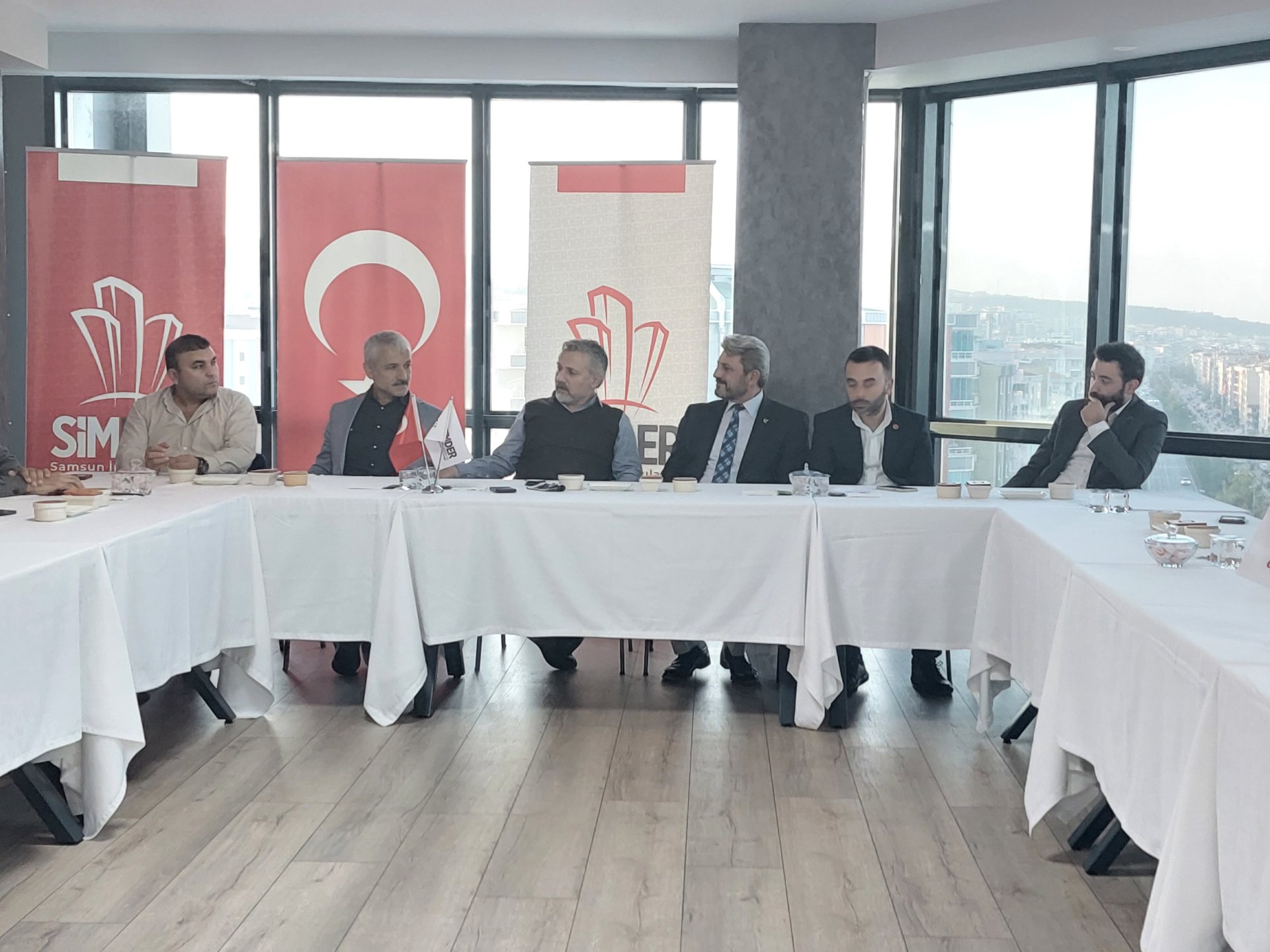 Yeniden Refah Partisi Samsun İl Başkanı İbrahim Yaşar' ın ziyareti
