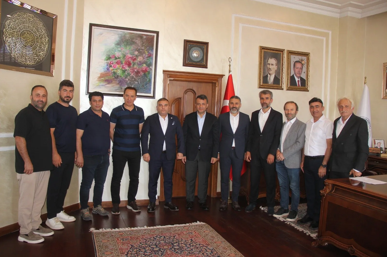 SİMDER’den Büyükşehir Belediye Başkanı Halit Doğan'a Ziyaret