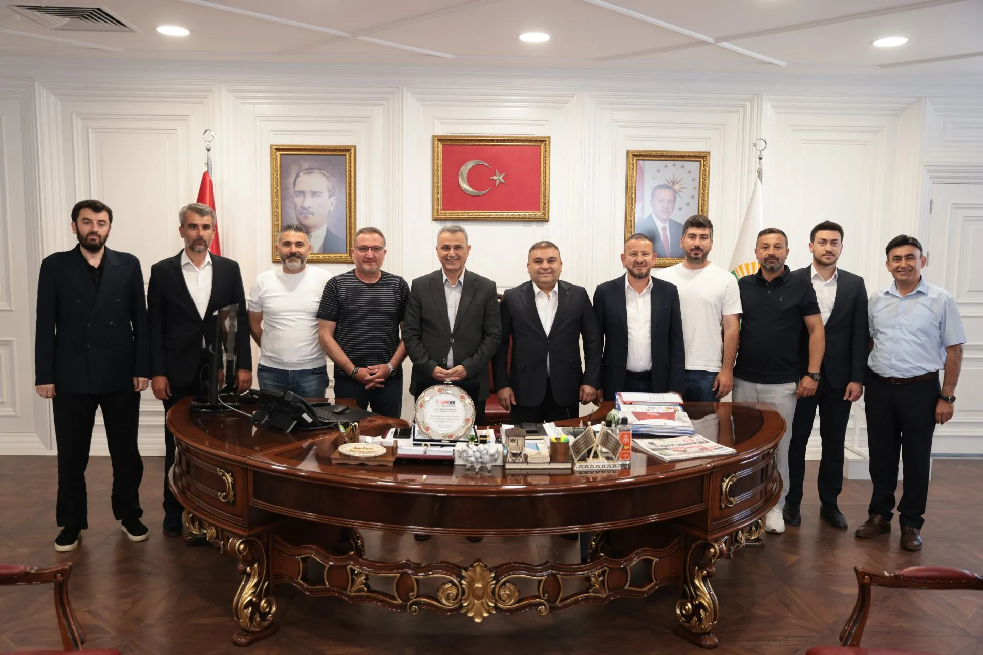 SİMDER’den İlkadım Belediye Başkanı İhsan Kurnaz’a Ziyaret