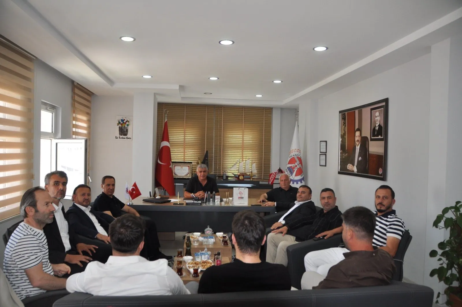 SİMDER’den Havza TSO Başkanı Erkan Acar’a Ziyaret