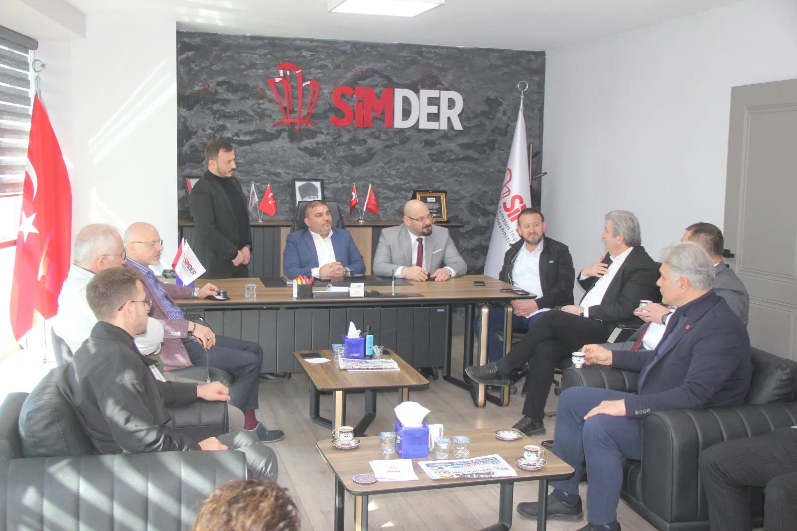 CHP'den SİMDER'e ziyaret