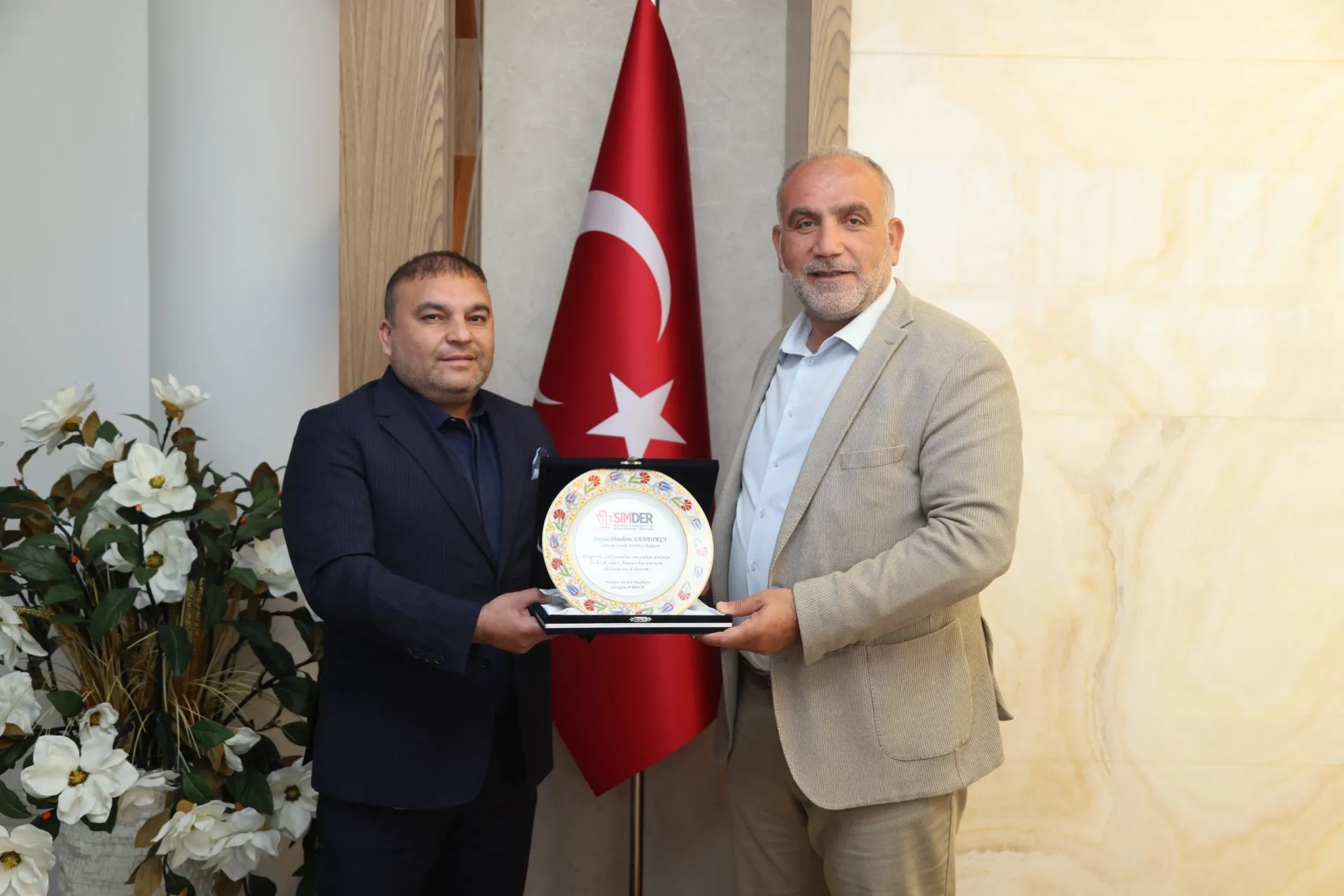 SİMDER’den Canik Belediye Başkanı İbrahim Sandıkçı'ya Ziyaret
