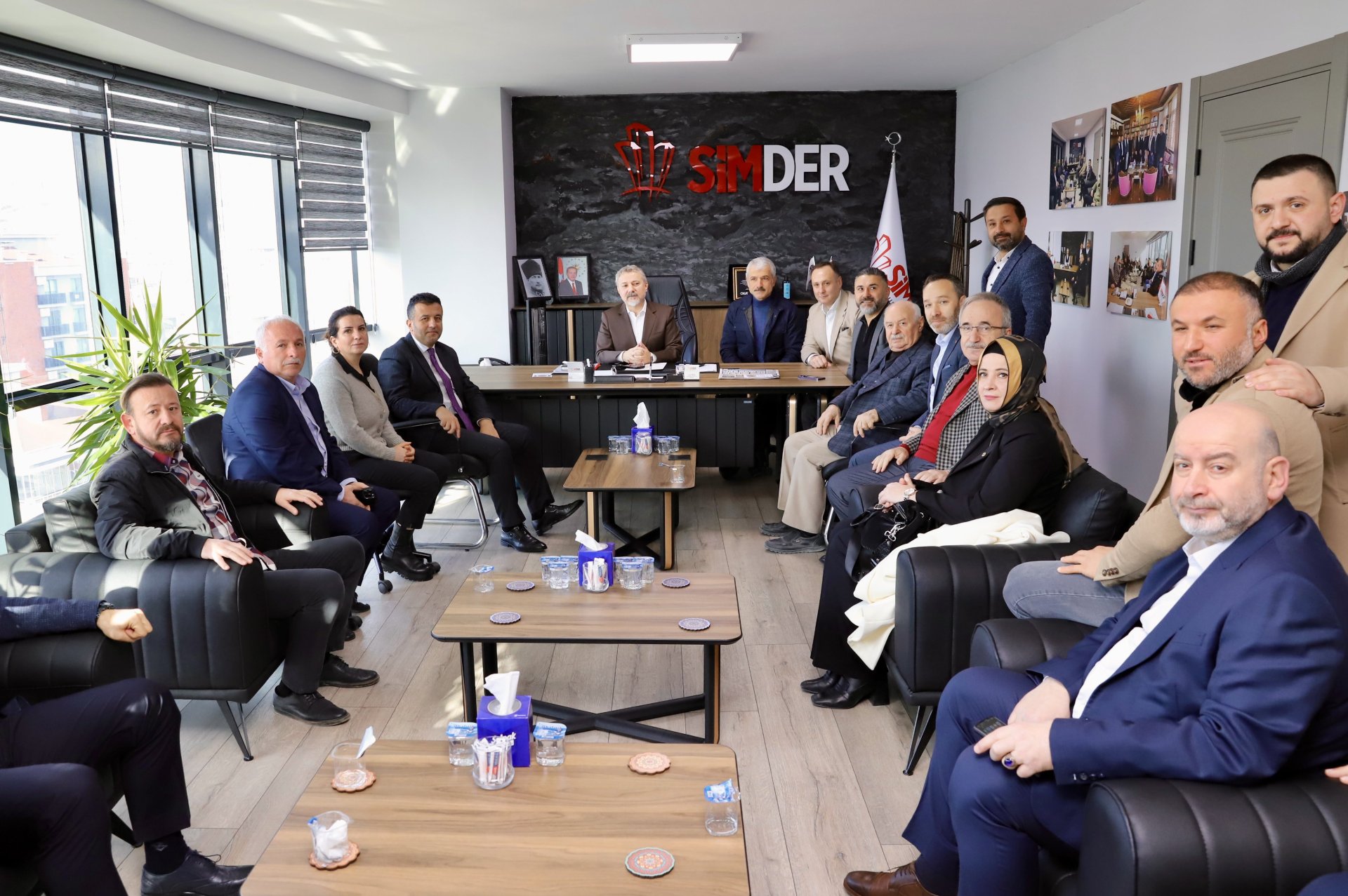 AK Parti Samsun Büyükşehir Belediye Başkan Adayı Halit Doğan'ın Ziyareti