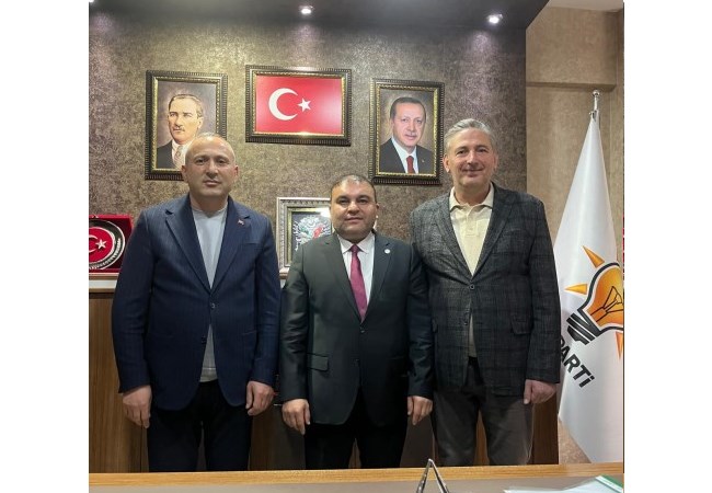  SİMDER’den AK Parti Tekkeköy İlçe Başkanlığı’na Hayırlı Olsun Ziyareti