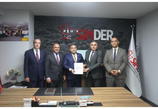  MHP'den SİMDER'e ziyaret